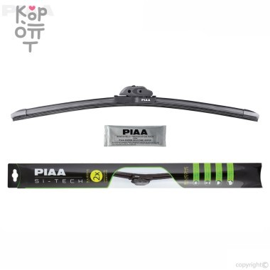 PIAA WIPER SI-TECH - Дворник бескаркасный универсальный силиконовый — Корейские товары для всей семьи(КорОпт)