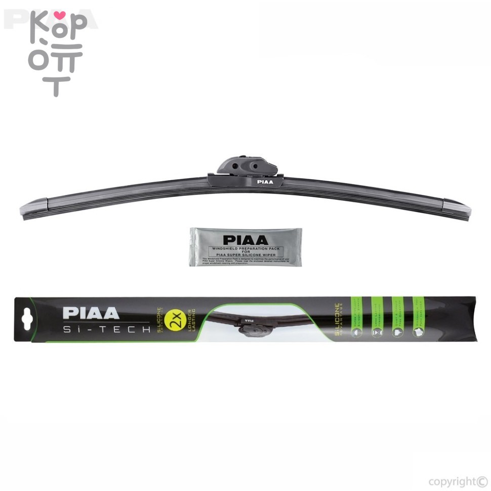 PIAA WIPER SI-TECH - Дворник бескаркасный универсальный силиконовый