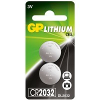 Литиевая батарейка GP CR 2032-7С2