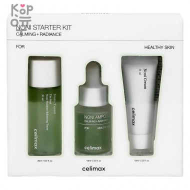 Celimax The Real Noni Starter KIT - Восстанавливающий набор миниатюр с Нони (тонер, ампула, крем). &mdash; Корейские товары для всей семьи(КорОпт)