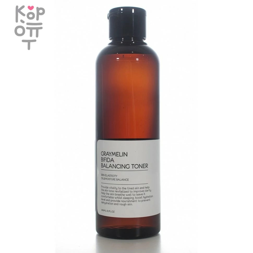 Graymelin Bifida Balancing Toner - Балансирующий тонер с Бифидобактериями 200мл., купить с доставкой на дом фото 1 — Корейские товары для всей семьи(КорОпт)