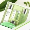 JIGOTT ALOE AQUA BALANCE SKIN CARE SET 3 Набор для лица 3 предмета + 2 мини-версии с алоэ (тонер, эмульсия, крем) фото 1 — Корейские товары для всей семьи(КорОпт)