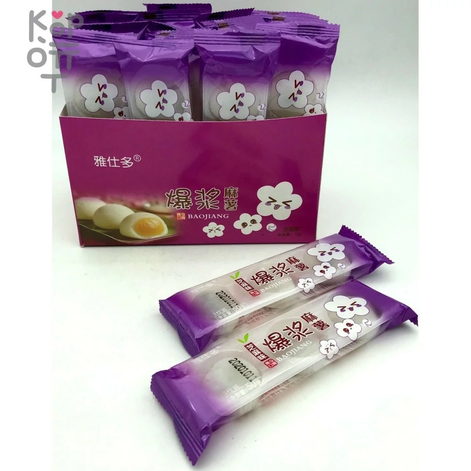 Моти BAOJIANG со вкусом кунжута, 1кг., купить с доставкой на дом фото 1 — Корейские товары для всей семьи(КорОпт)