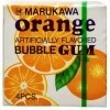 Marukawa Orange Bubble Gum - Резинка жевательная "Апельсин" 4-ре шара., купить с доставкой на дом фото 1 — Корейские товары для всей семьи(КорОпт)