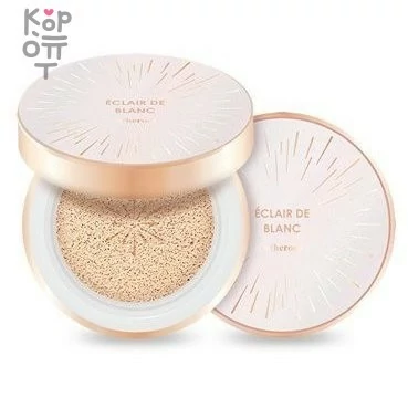 Deoproce Estheroce Eclad De Blanc cushion SPF 50+ PA+++ Тональный кушон с эффектом сияния, 14гр. + (Refill 14гр.) — Корейские товары для всей семьи(КорОпт)