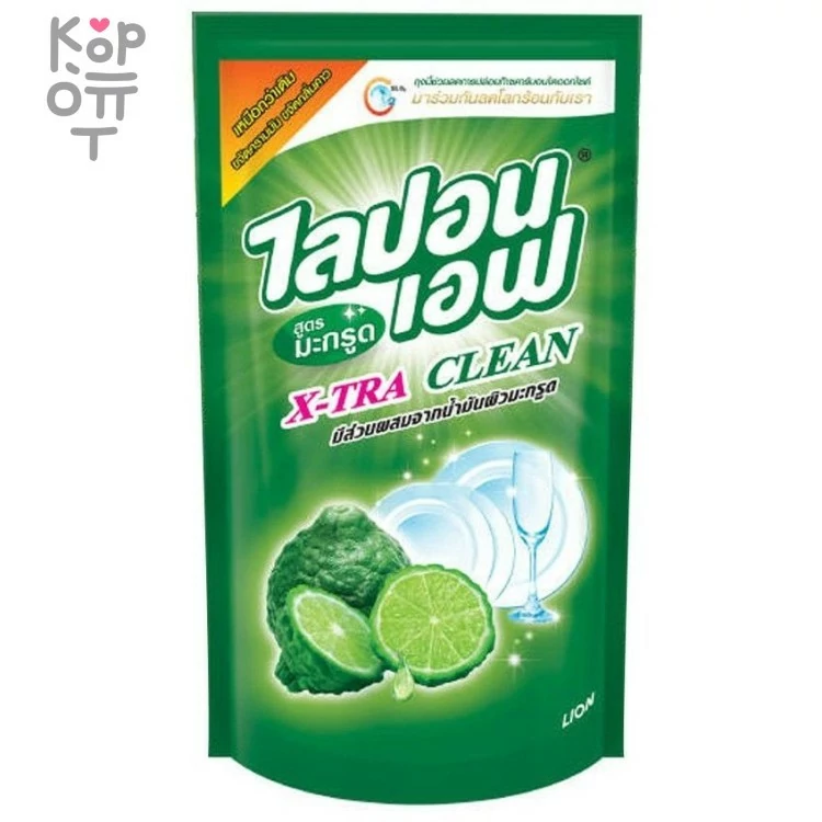 LION Lipon - Средство для мытья посуды Lipon F Bergamot Formula X-Tra Clean — Корейские товары для всей семьи(КорОпт)