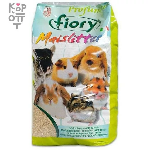 FIORY наполнитель кукурузный для грызунов Maislitter Profumato лимон 5 л, купить с доставкой на дом фото 1 — Корейские товары для всей семьи(КорОпт)