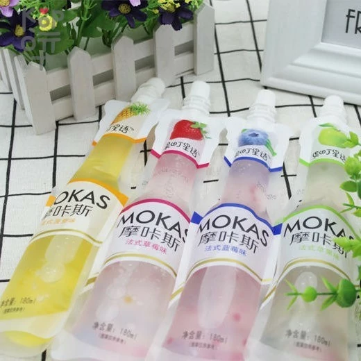 Напиток Mokas с кусочками желе, 180мл., купить с доставкой на дом фото 1 — Корейские товары для всей семьи(КорОпт)