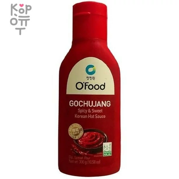 Соус перцовый остро-сладкий "Daesang Spice & Sweet korean hot sauce (Gochujang)" 300гр., купить с доставкой на дом фото 1 — Корейские товары для всей семьи(КорОпт)