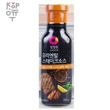 Daesang - Восточный соус для стейка (с лимоном) &quot;Oriental Steak Sauce&quot; 250гр. — Корейские товары для всей семьи(КорОпт)