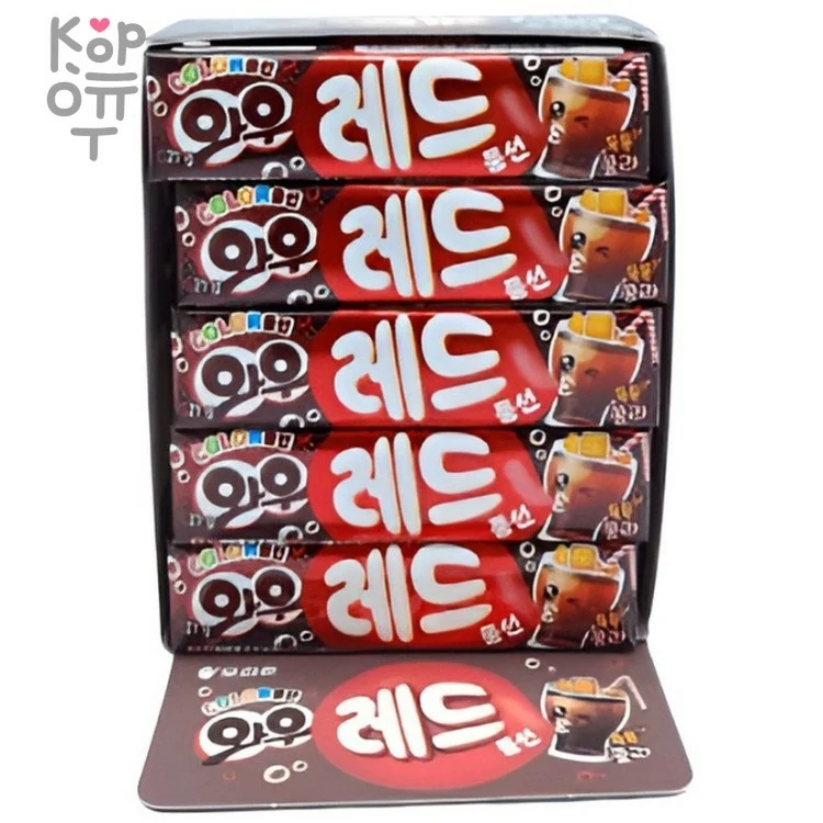 Orion Wow Color Chewing Gum - Цветная жевательная резинка с насыщенным фруктовым вкусом - Вау какой пузырь!, 21гр. — Корейские товары для всей семьи(КорОпт)
