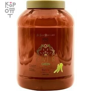 ISB Green Caviar Шампунь "Зеленая Икра" ревитализирующий без лаурилсульфата натрия 3 л, купить с доставкой на дом фото 1 — Корейские товары для всей семьи(КорОпт)