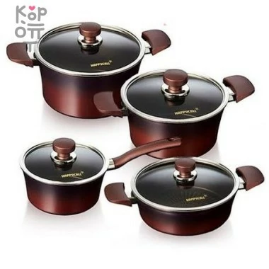 Кастрюля HappyCall Titanium IH Pot &mdash; Корейские товары для всей семьи(КорОпт)