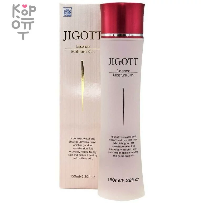 Jigott Essence Moisture Skin - Интенсивно увлажняющий тонер для лица 150 мл., купить с доставкой на дом фото 1 — Корейские товары для всей семьи(КорОпт)