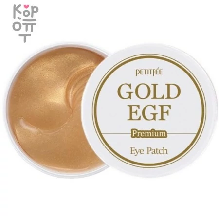 Petitfee Gold & EGF Eye & Spot Patch - Патчи под глаза с частичками золота и фактором EGF против морщин 60шт. — 