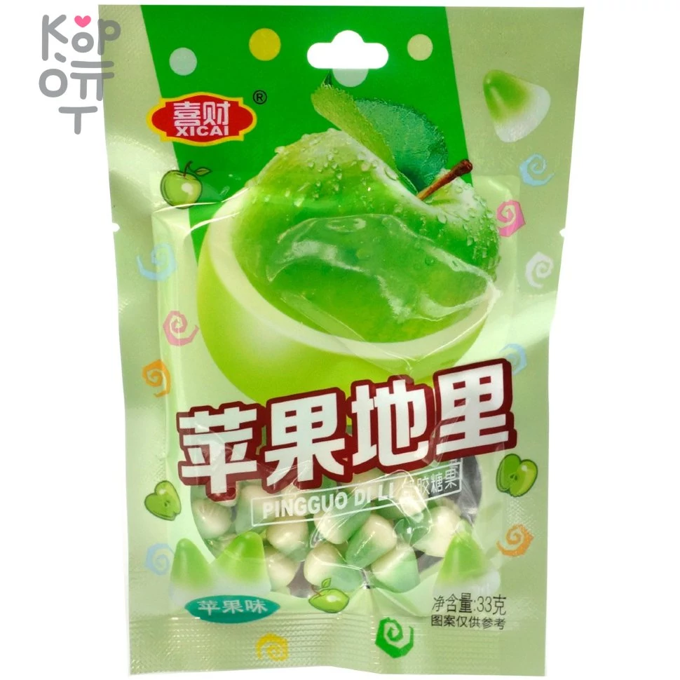 Мармелад XiCai FruitCandy с Яблочным джемом, купить с доставкой на дом фото 1 — Корейские товары для всей семьи(КорОпт)