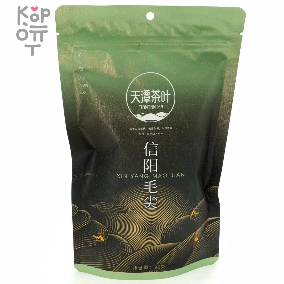 Чай Tiantantea Xin Yang Mao Jian Cha Зеленый чай Синьян Маоцзянь, 100гр., купить с доставкой на дом фото 1 — Корейские товары для всей семьи(КорОпт)