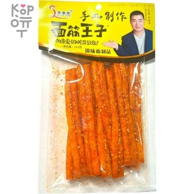 Снэк Weng Yanfeng Foods Депутаты в творчестве, 113гр. - Пряный пшеничный снек с пряным вкусом, круглый — Корейские товары для всей семьи(КорОпт)