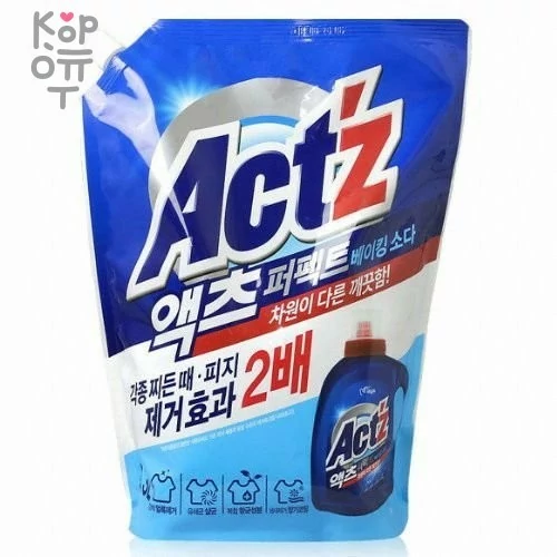 Pigeon ACT&#039;Z Power Gel for Washing - Гель для стирки белья для машин с вертикальной и горизонтальной загрузкой — Корейские товары для всей семьи(КорОпт)