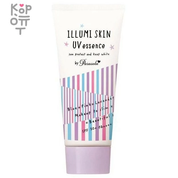 Parasola Солцезащитная водостойкая крем-эссенция "lllumi Skin" (SPF 50+ PA++++), 80г. фото 1 — Корейские товары для всей семьи(КорОпт)