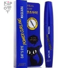 JIGOTT Cat's Eye Power Curling Mascara Подкручивающая тушь для ресниц, синяя, 12гр. фото 1 — Корейские товары для всей семьи(КорОпт)