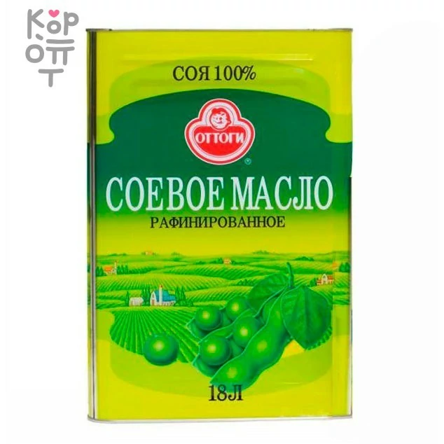 OTTOGI Оttogi Soybean Oil - Масло соевое рафинированное Оттоги — Корейские товары для всей семьи(КорОпт)