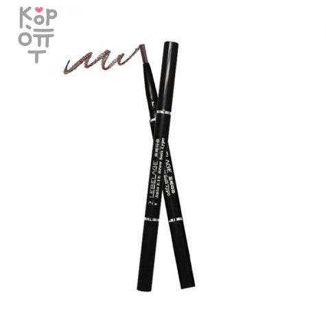 Lebelage Auto Eye Brow Soft Type - Автоматический карандаш для бровей, 1шт. — Корейские товары для всей семьи(КорОпт)