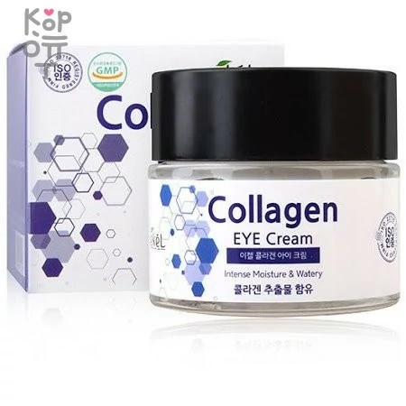 Ekel Collagen Eye Cream Крем для кожи вокруг глаз увлажняющий с гидролизованным коллагеном, для всех типов кожи, 70 мл фото 1 — Корейские товары для всей семьи(КорОпт)