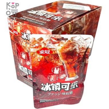 Жевательная помадка Golden Crown со вкусом Ледяной Колы &mdash; Корейские товары для всей семьи(КорОпт)