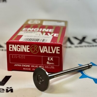 Клапан двигателя 4HK1 / 4HL1 / 6HK1 выпускной EIS-5232 8-97209-876-2 DOKURO