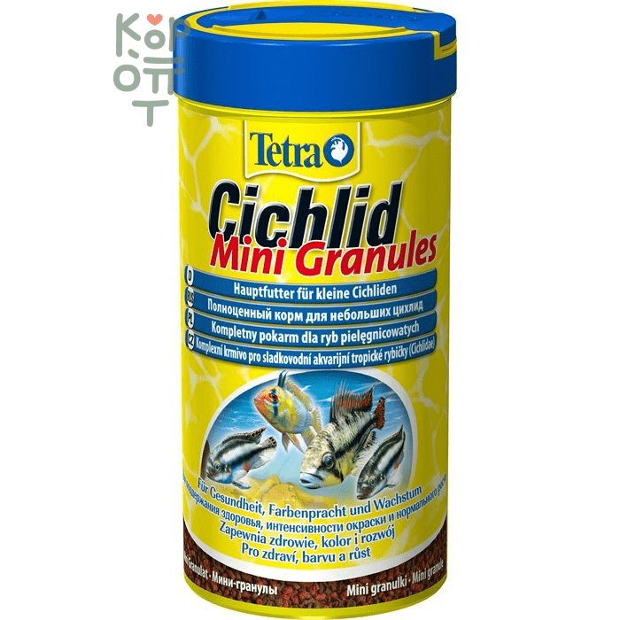 TetraCichlid Mini Granules корм для небольших цихлид в гранулах 250мл.