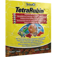 TetraRubin корм в хлопьях для улучшения окраса всех видов рыб 12гр. (sachet)
