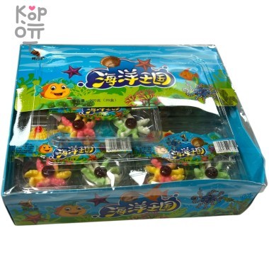 Мармелад MM Fruti Gummies Морские обитатели — Корейские товары для всей семьи(КорОпт)