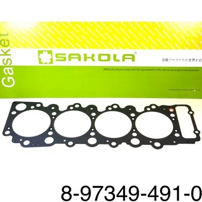 Прокладка ГБЦ 4HG1 NEW 8-97349-491-0 металлический NIPPON MOTORS