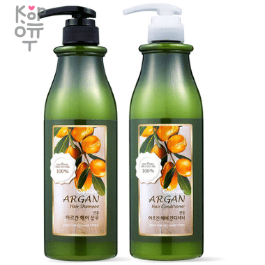 Welcos Confume Argan Hair Conditioner - Кондиционер для волос с маслом Арганы, 750мл. — Корейские товары для всей семьи(КорОпт)