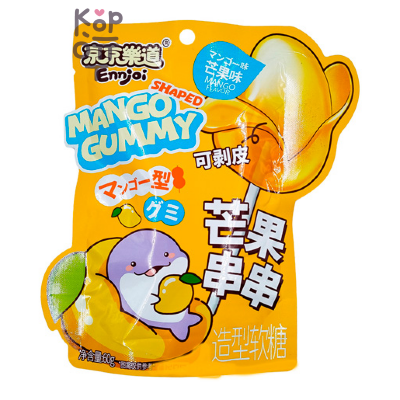 Mango Shaped Gummy — Конфета желейная в форме манго вкус манго, Guangdong 60 г