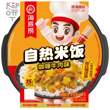 Саморазогревающийся рис Haidilao с резанной свинной, 170гр. — Корейские товары для всей семьи(КорОпт)