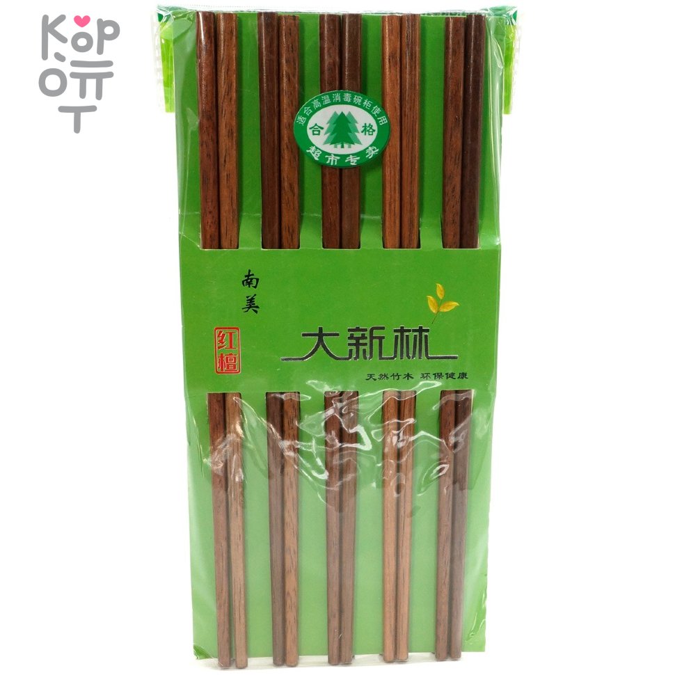 Desenlen Natural Wooden Chopsticks - Натуральные деревянные палочки для  еды, 10 пар по цене 220 руб. в интернет магазине Корейские товары для всей  семьи(КорОпт)