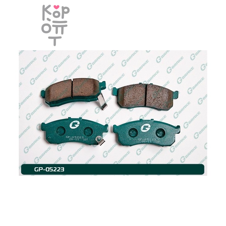 Колодки тормозные дисковые PF-8605 / AN796WK / GP-05223 45022-T6G-000, 45022-TDJ-010 G-BRAKE