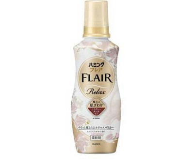 KAO Кондиционер для белья "Humming FLAIR Relax" (концентрат / аромат «Мускус») 510 г