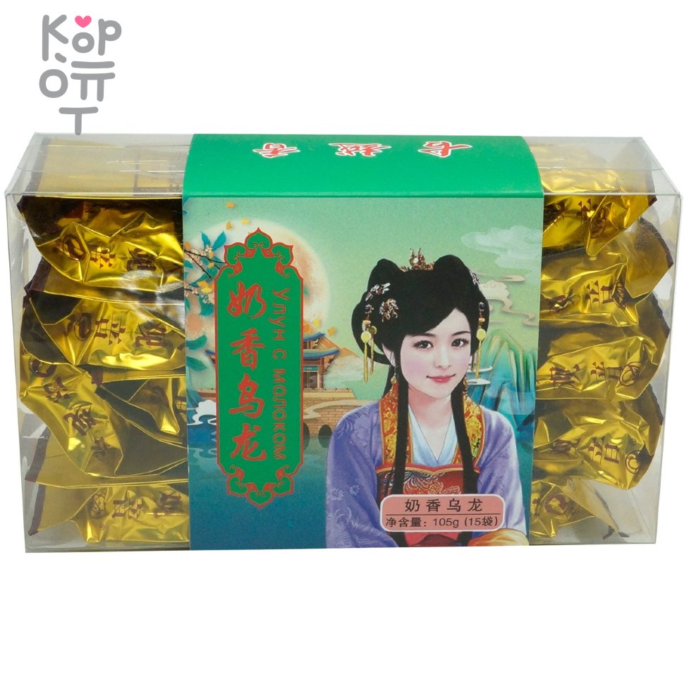 Чай Long Yang Аньси Улун с Молоком, 105гр. (15п.*7гр.), купить с доставкой на дом фото 1 — Корейские товары для всей семьи(КорОпт)