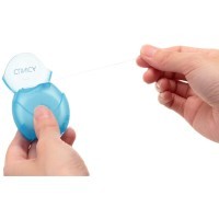 LION Clinica Advantage Sponge Floss Вощеная зубная нить 40м