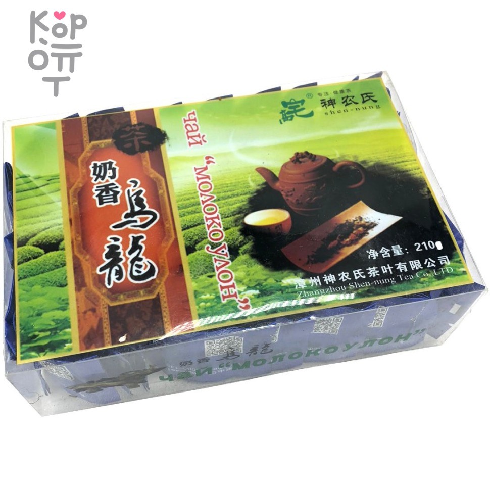 Чай Подарочный, Молочный Улун, Shen-nung, 120g (24 пакета * 5g) фото 1 &mdash; Корейские товары для всей семьи(КорОпт)