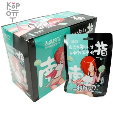 Кислая леденцовая карамель Tongzhuodeni с дразнящим вкусом Яблока — Корейские товары для всей семьи(КорОпт)