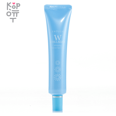 Enough W Collagen Whitening Premium Eye Cream - Осветляющий крем для век с коллагеном, 30мл. — Корейские товары для всей семьи(КорОпт)