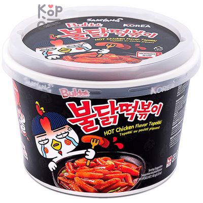 Samyang  Острые рисовые клецки - Топокки со вкусом острой Курицы Бульдак, 185гр.