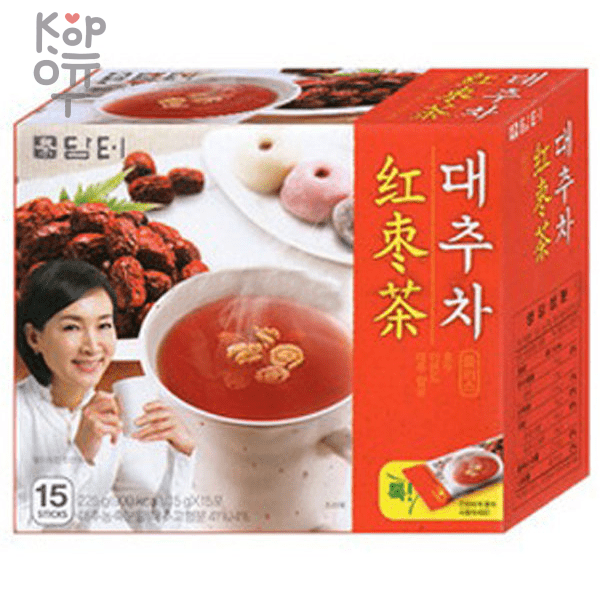 Чай DAMTUH Jujube Tea Plus Мармелад плюс 15гр.*15 саше