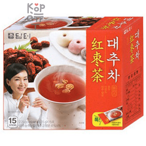 Чай DAMTUH Jujube Tea Plus Мармелад плюс 15гр.*15шт.саше