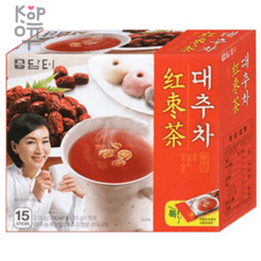 Чай DAMTUH Jujube Tea Plus Мармелад плюс 15гр.*15 саше — Корейские товары для всей семьи(КорОпт)