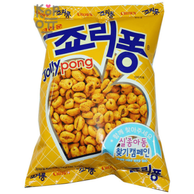 Crown Jolly Pong Original - Воздушные пшеничные зерна Джолли Понг, 60гр.